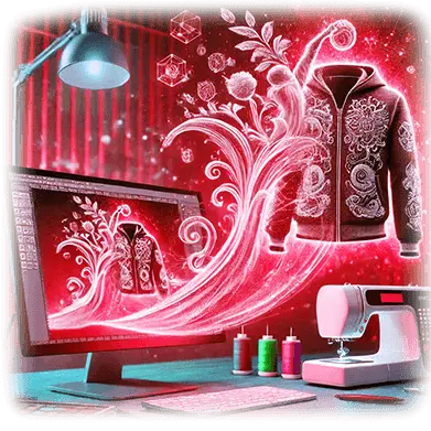 Vector Embroidery Art